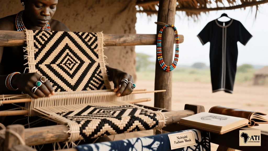 Kuba Raffia Weaving Methods And Geometric Design Coding Democratic Republic Of Congo