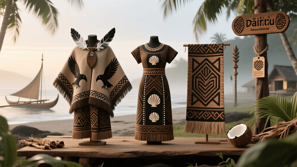 Vanuatu Barkcloth Tattoo Transfer Methods And Ritual Wear Contexts