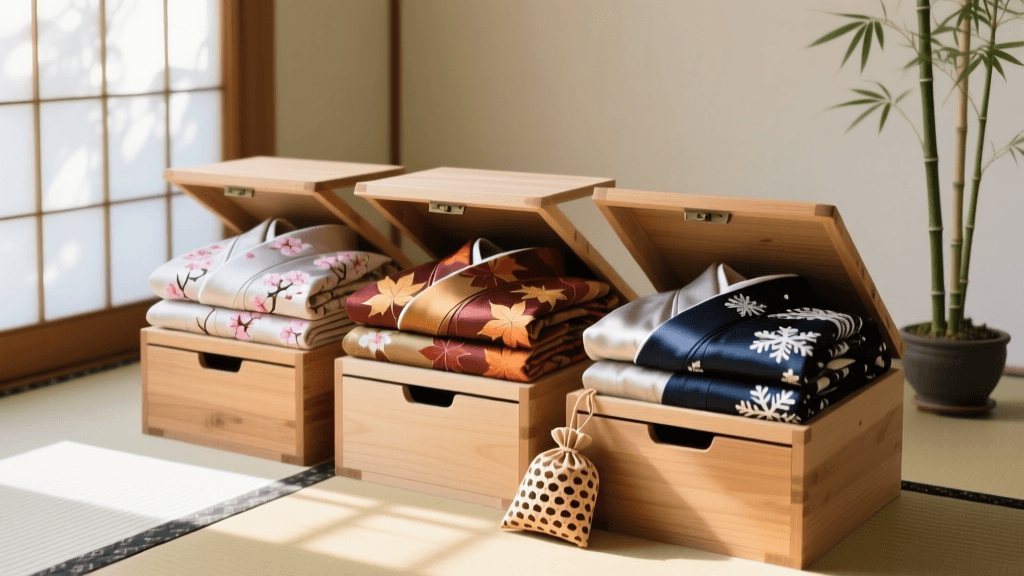 Master Your Kimono Wardrobe: Seasonal Rotation & Storage