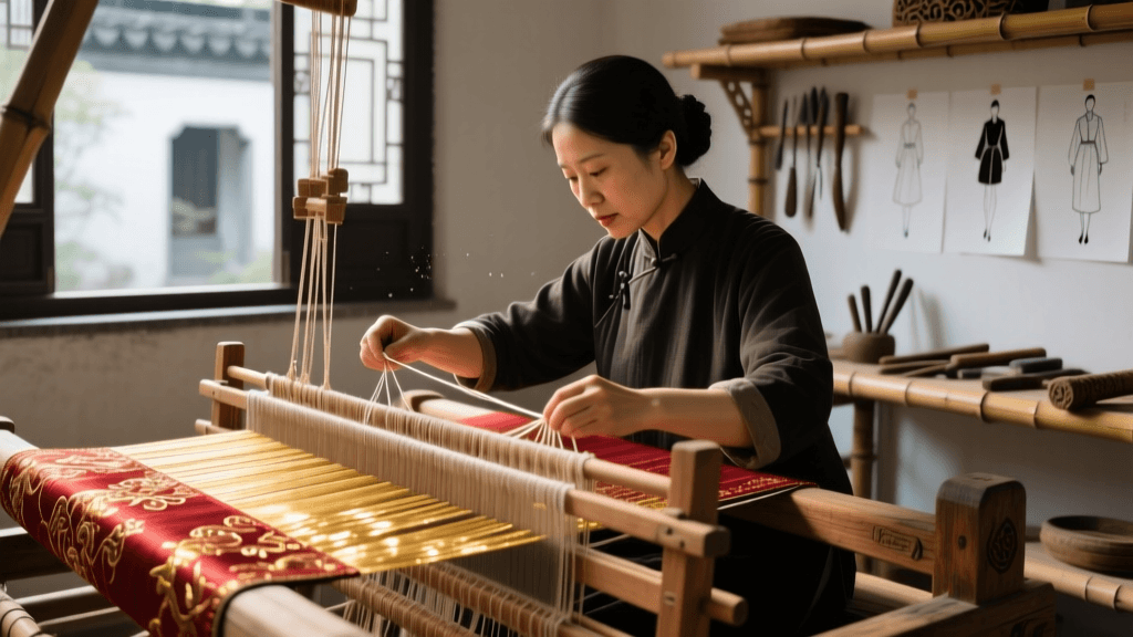 Reviving the Chinese Drawloom: Yunjin Brocade Techniques 2026