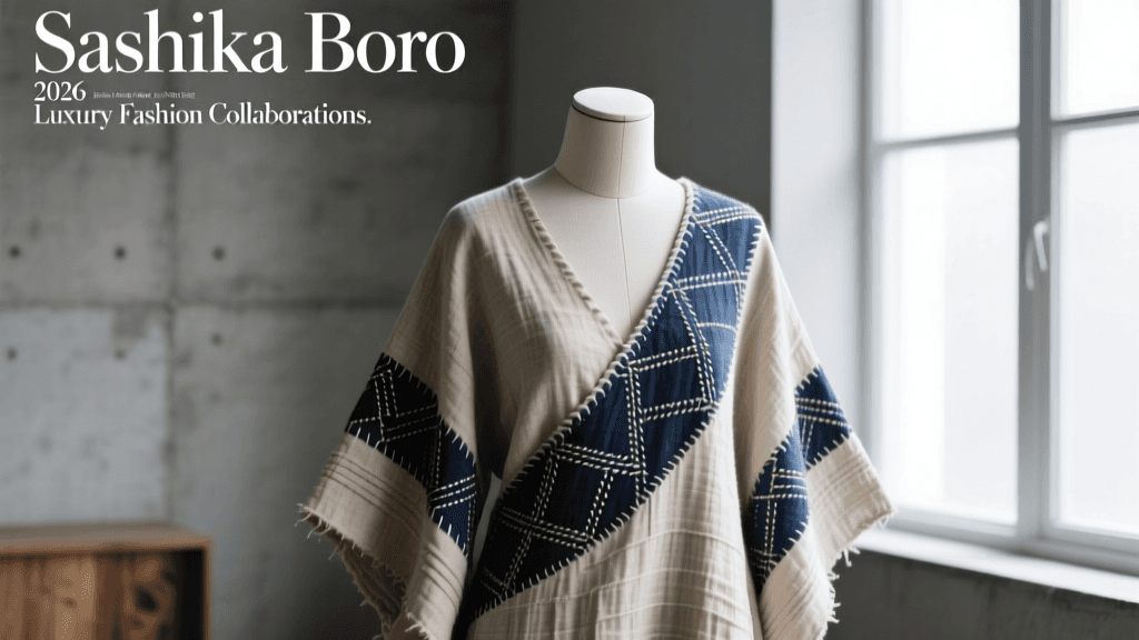 Sashiko & Boro: 2026 Global Luxury Fashion Collaborations