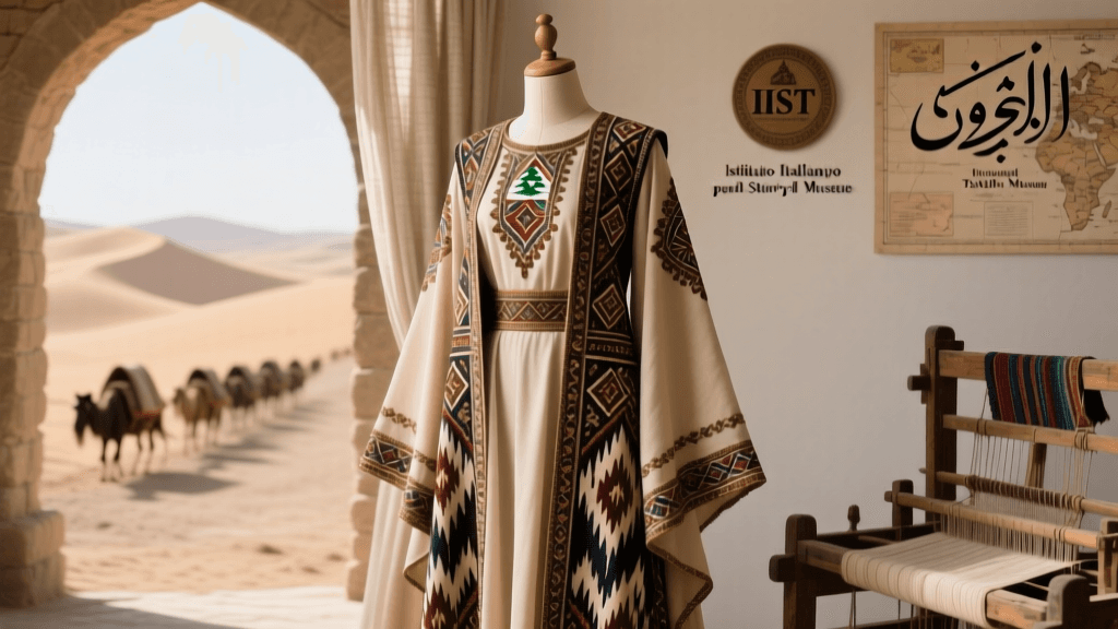 Lebanese Tannoura Dress Embroidery And Silk Thread Tension Guide