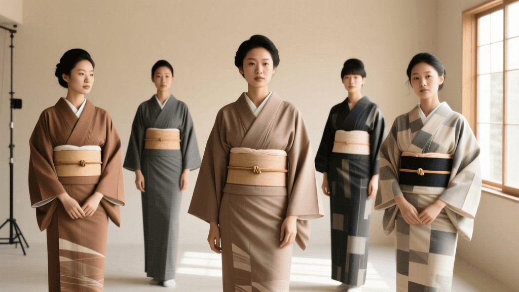 Inclusive Kimono Styling for Diverse Body Types and Genders