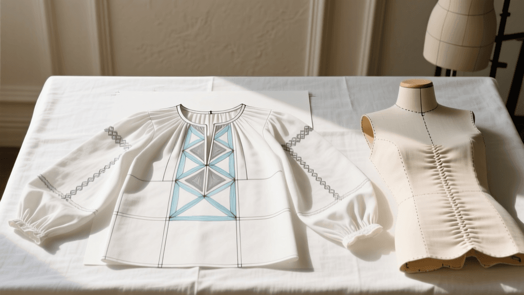 Zero-Waste Romanian Ie Blouse Patterns & Techniques 2026