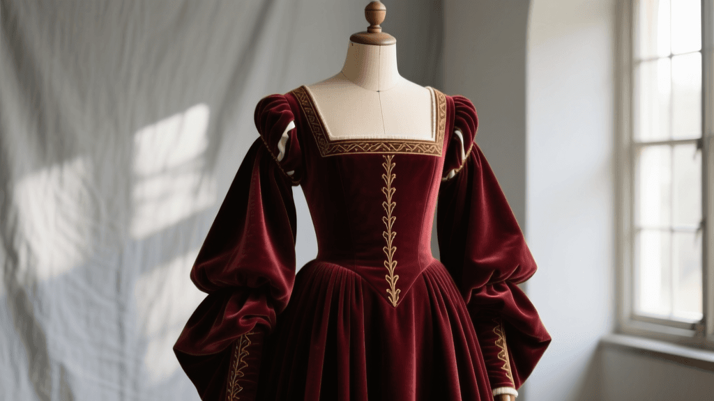 15th-Century Burgundian Gown Construction & Fabric Guide 2026