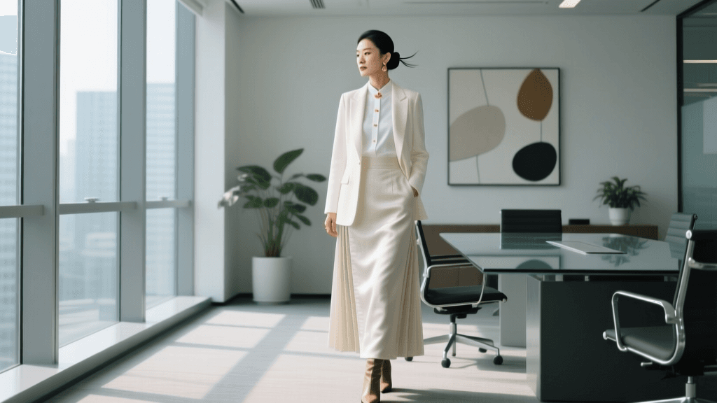 Mamianqun Styling 2026: Mix Hanfu Skirts With Modern Office Wear