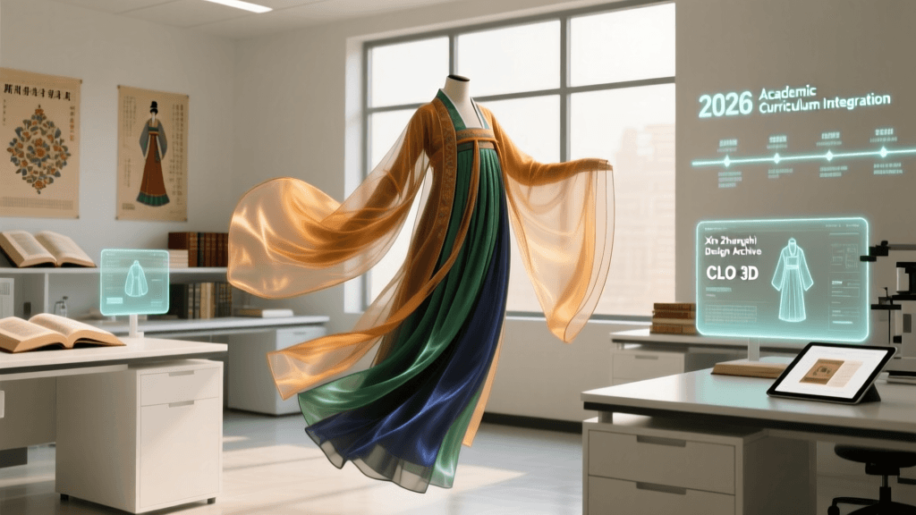 3D Drape Analysis in Chinese Fashion History Education 2026