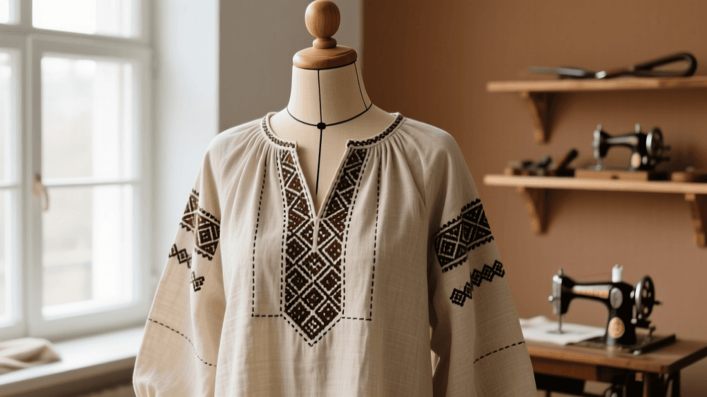 Slavic Kosovorotka Zero-Waste Pattern Drafting Guide 2026