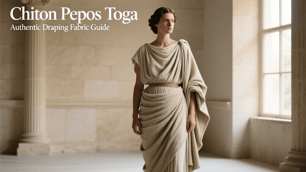 Ancient Greek Chiton & Roman Toga Guide 2026: Fabrics & Draping