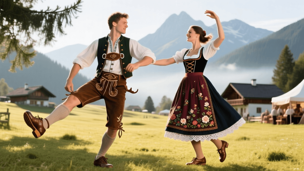 Authentic Bavarian Tracht for Schuhplattler Dance 2026