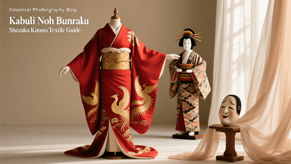 Kabuki Noh Bunraku Theater Kimono Costumes in 2026