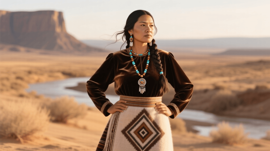 Navajo Diné Traditional Dress: Biil & Velvet in 2026