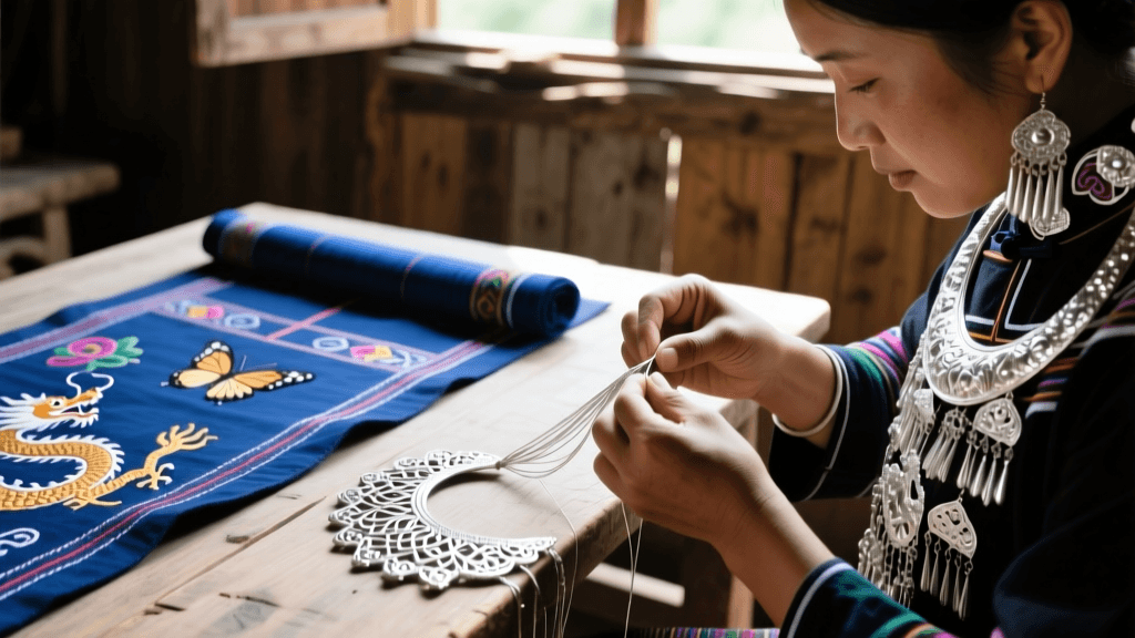 A Guide to Miao Silver and Hmong Embroidery Garments