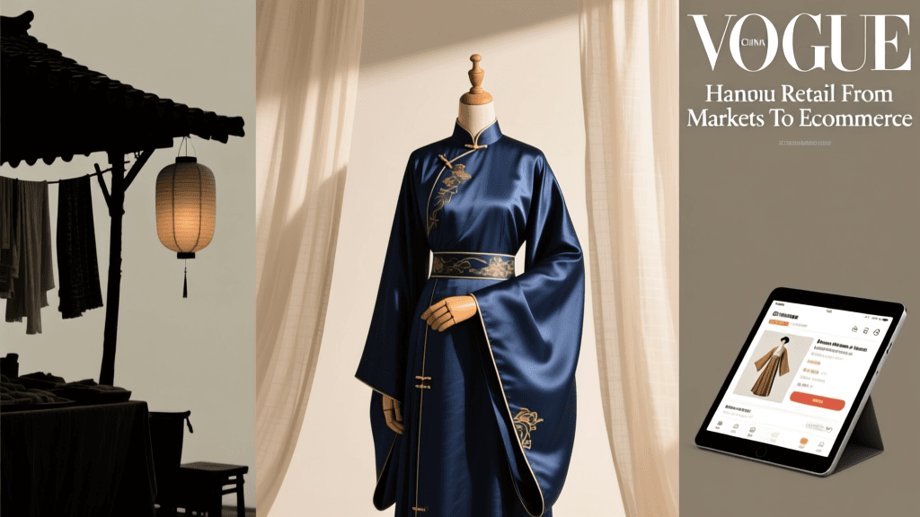 The Evolution of Hanfu Commerce: Ancient Markets to E-Commerce