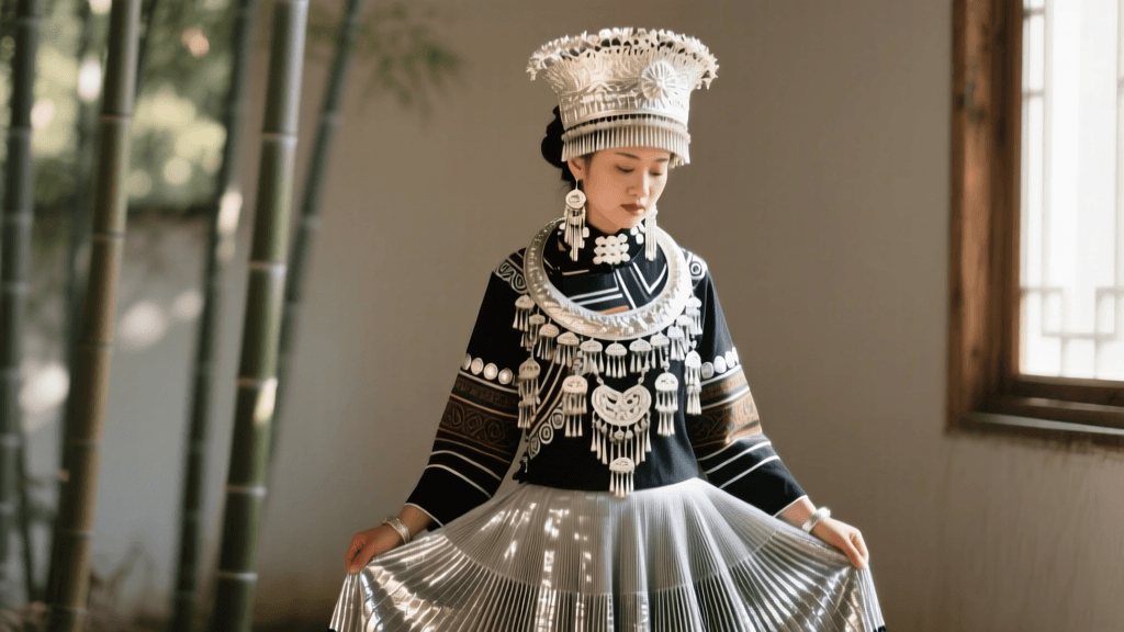 Miao Silver and Pleated Skirts: Guizhou Minority Dress Guide