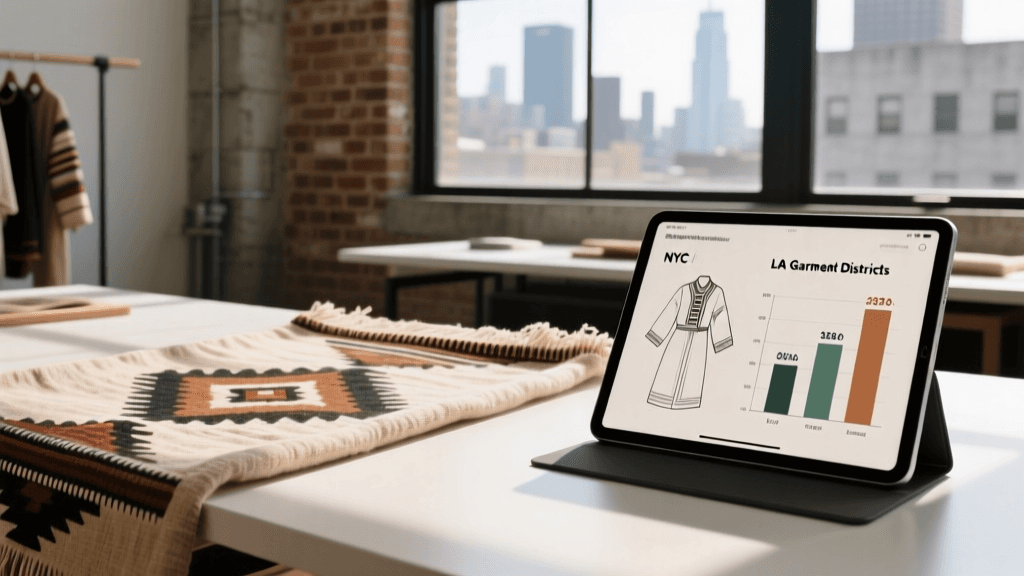 2026 NYC & LA Garment District Guide: Indigenous Textile Sourcing
