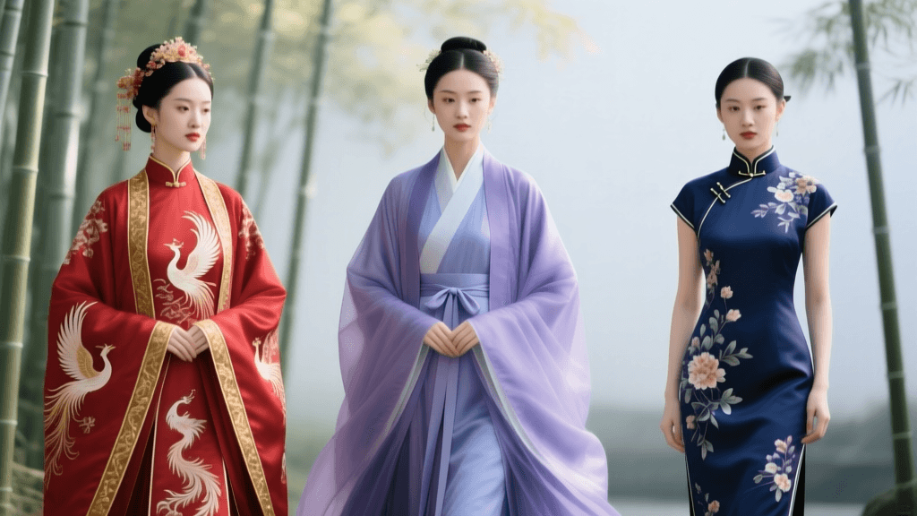 Traditional Chinese Wedding Attire: Qungua, Hanfu & Qipao Guide