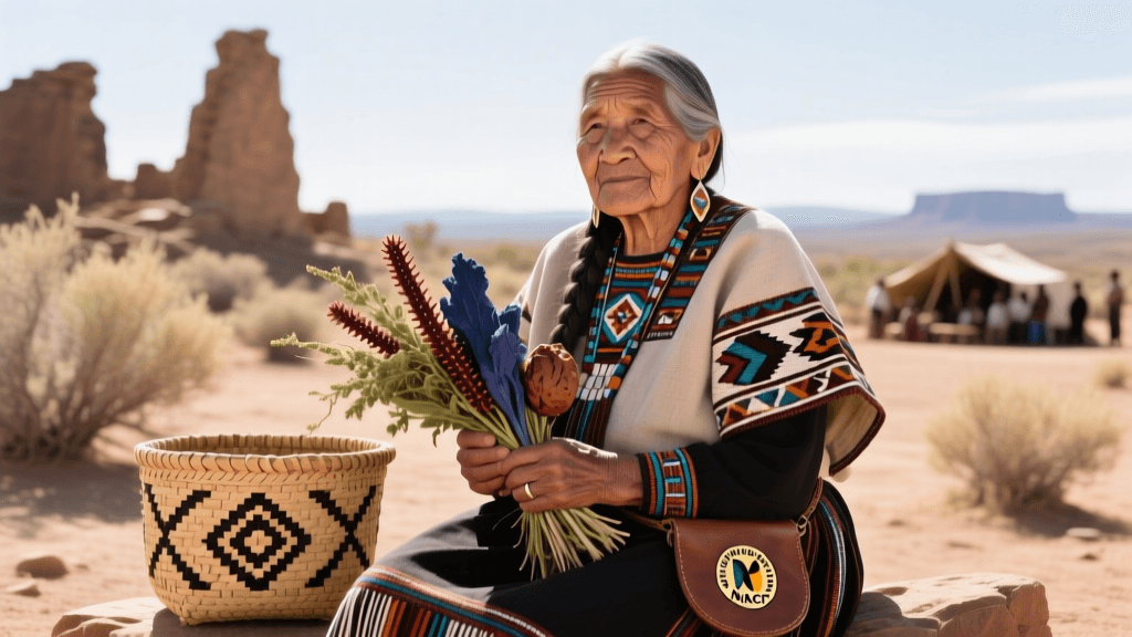 Navajo Rye Grass Baskets And Dye Plants Arizona