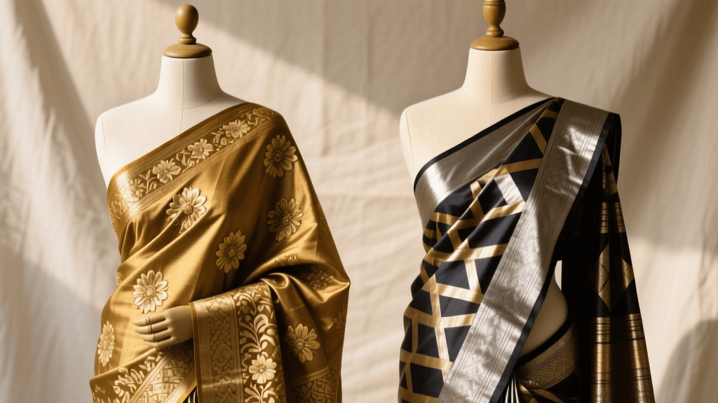 Banarasi vs Kanchipuram Silk Sarees: 2026 Fabric Guide