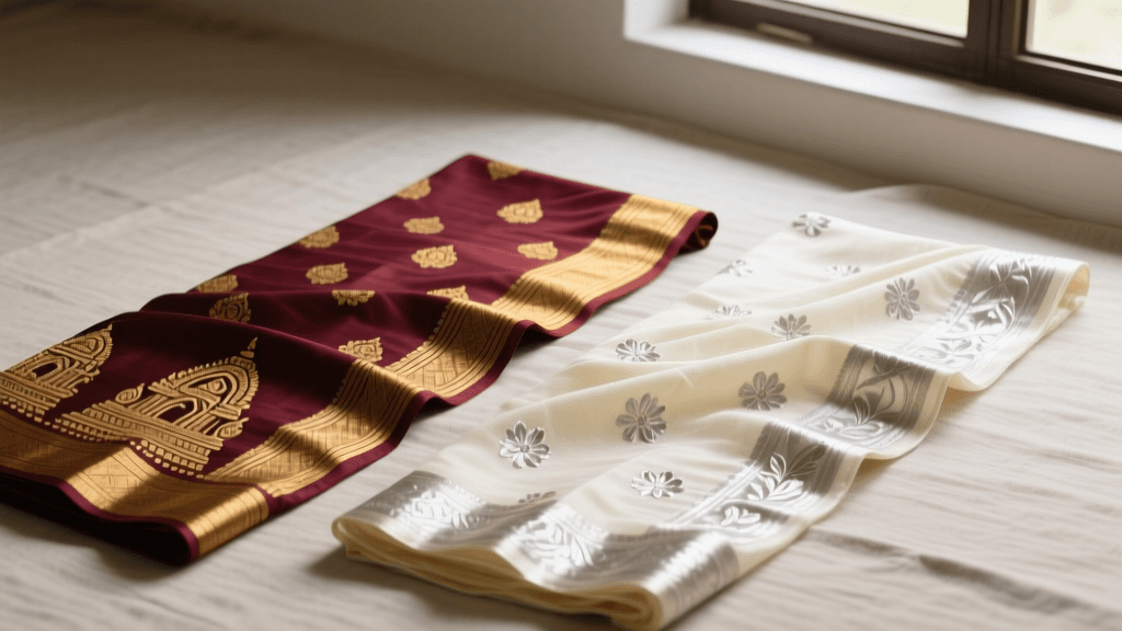 Kanchipuram vs Banarasi Silk Sari Fabrics: 2026 Buyer Guide