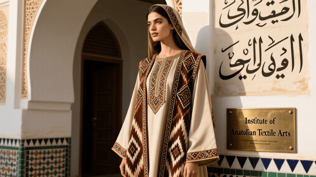 Lebanese Embroidered Thobe Needlepoint Techniques And Silk Thread Use