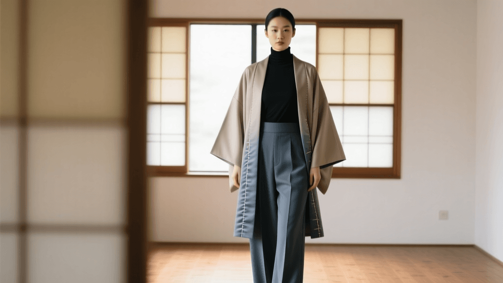 Styling a Japanese Haori in Your 2026 Capsule Wardrobe
