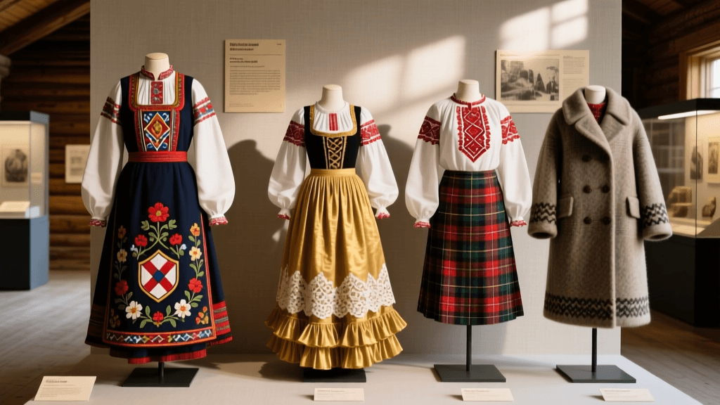 Norwegian Bunad Embroidery Motifs And Regional Variants