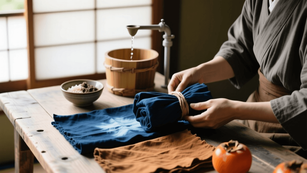 Eco-Friendly Japanese Ai and Kakishibu Dyeing in 2026