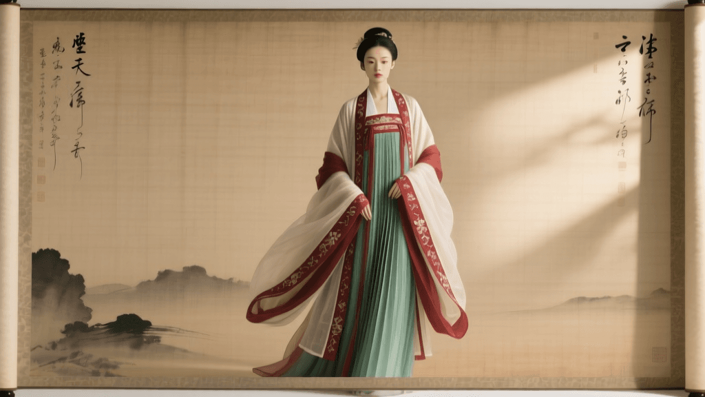 Decoding Hanfu Fashion and Textiles in Chinese Scroll Art