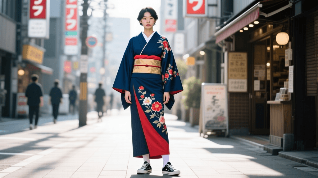 Harajuku Street Style: Styling Haori and Kimono Today