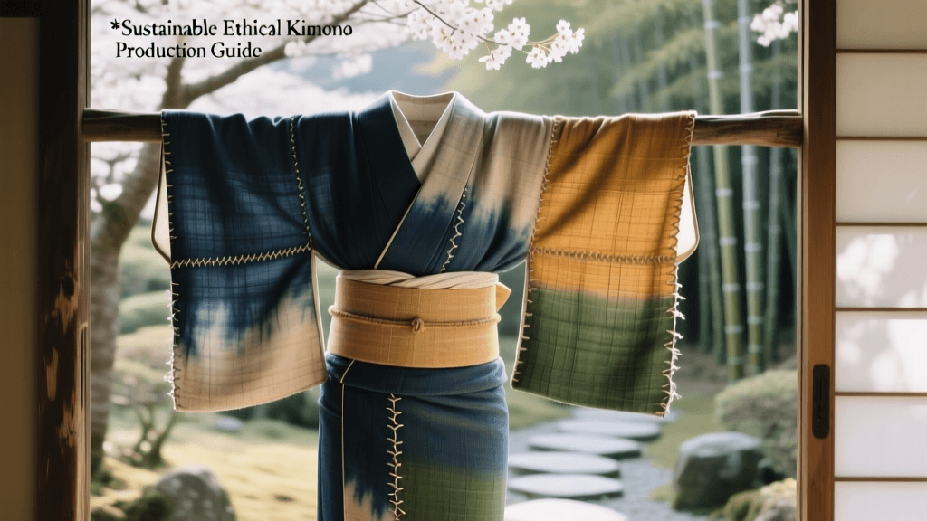 Sustainable Kimono Production: Ethical Silk and Natural Dyes