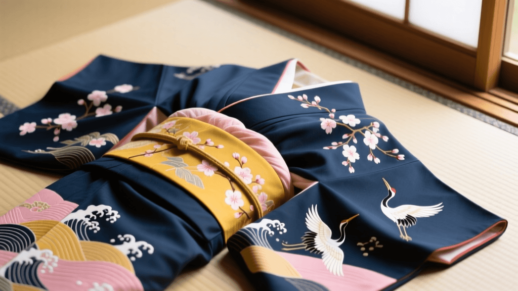 Decoding Kimono Motifs: Pattern, Color, and Seasons