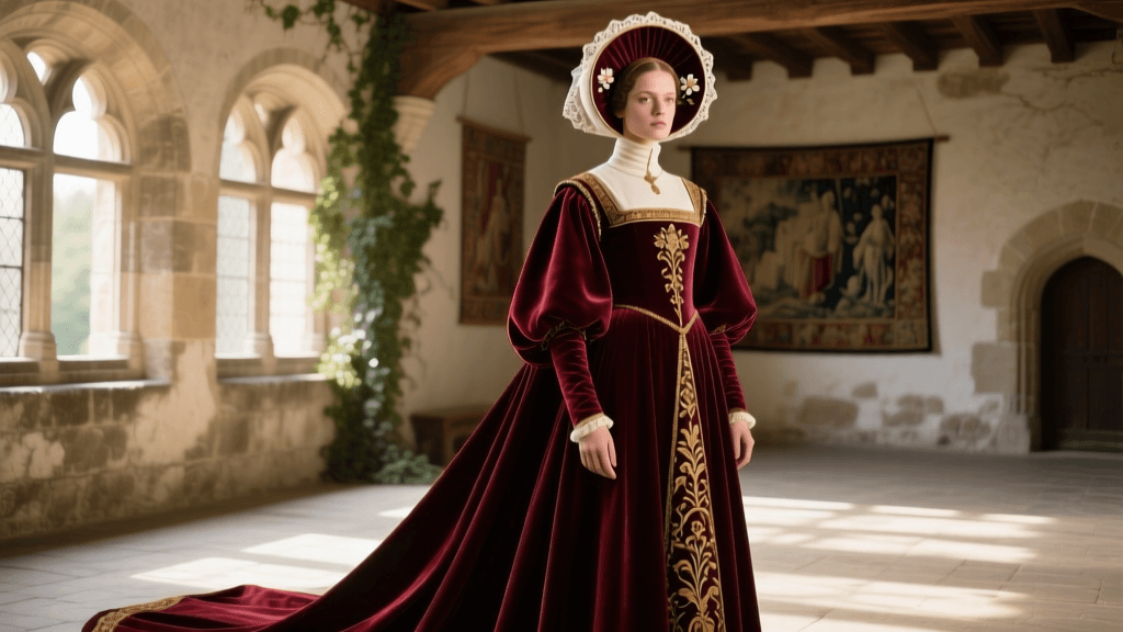 2026 Burgundian Houppelande and Hennin Construction Guide