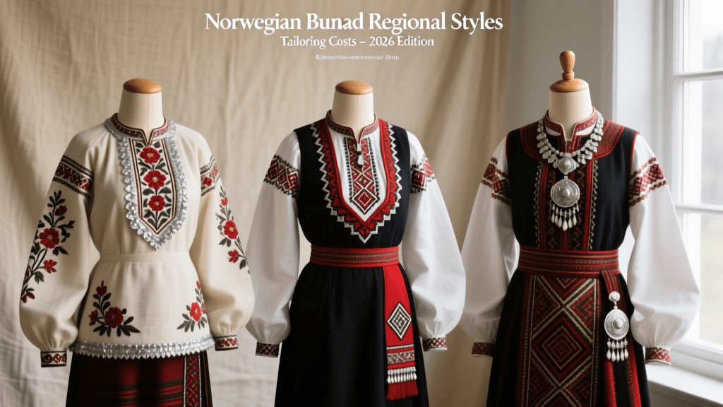 Norwegian Bunad Guide 2026: Regional Styles & Custom Tailoring Costs