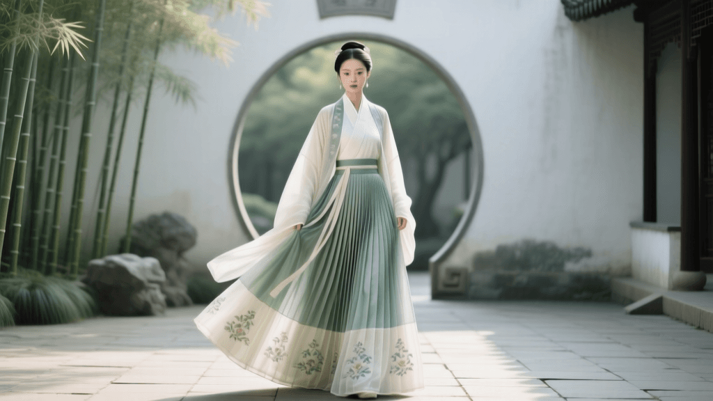 Ming Dynasty Mamianqun: Court Fashion To Modern Hanfu