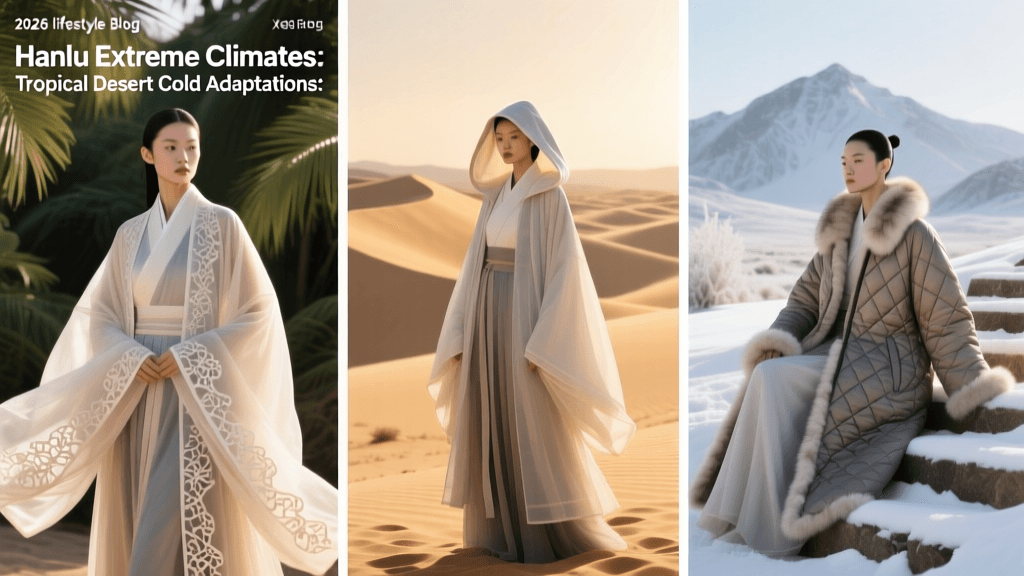 Extreme Climate Hanfu 2026: Tropical, Desert & Cold Regions