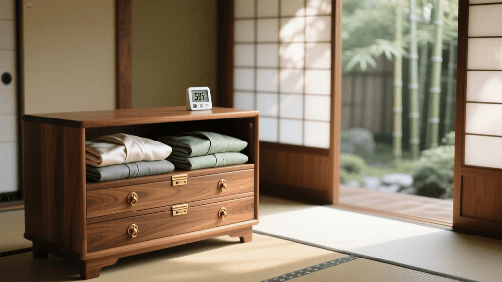 2026 Kimono Storage Preservation: Archival Tansu & Climate Control