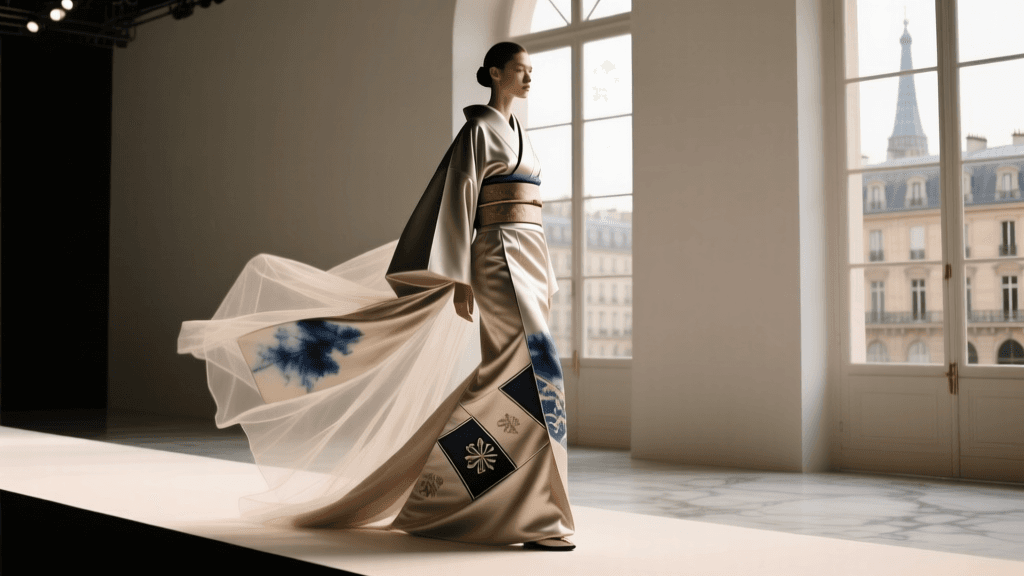 2026 Runway Trends: Kimono Silhouettes in Global Haute Couture