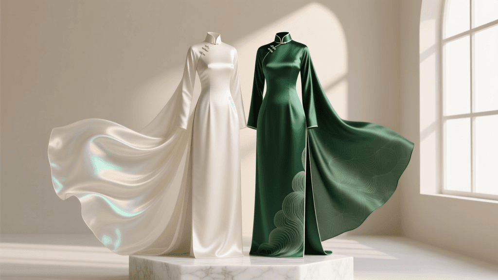 Luxury Ao Dai Fabrics 2026: Lotus Silk vs Mulberry Silk