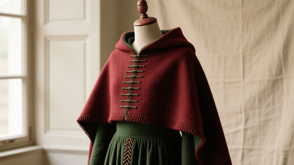 2026 Burgundian Houppelande Guide: Patterns, Fabrics & Dagging