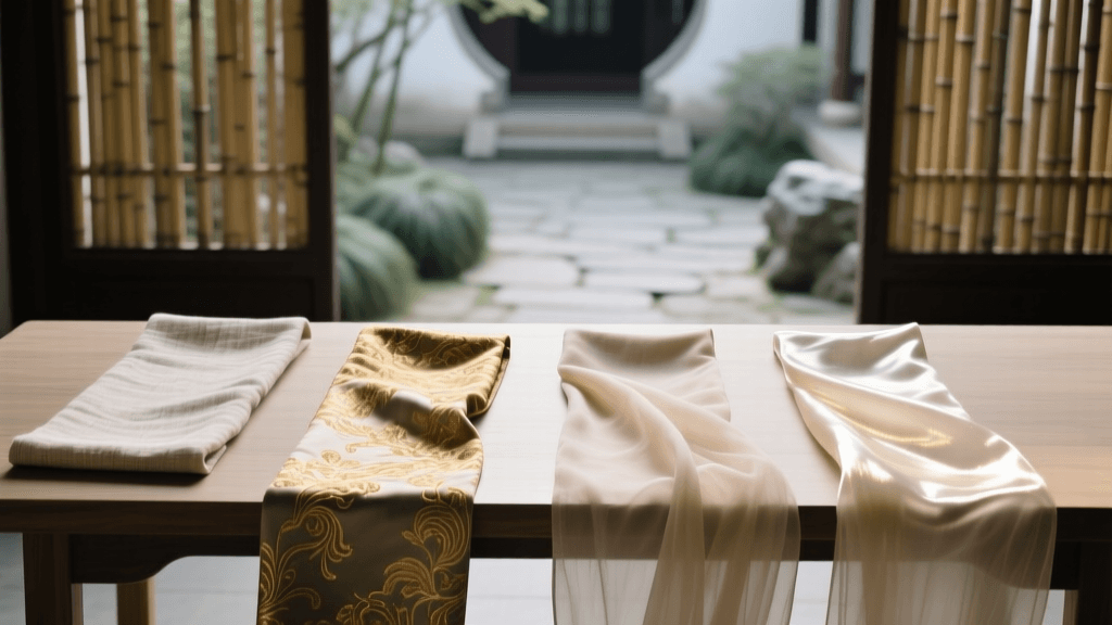 The Ultimate Hanfu Fabric Guide: Linen, Brocade, Gauze & Organza