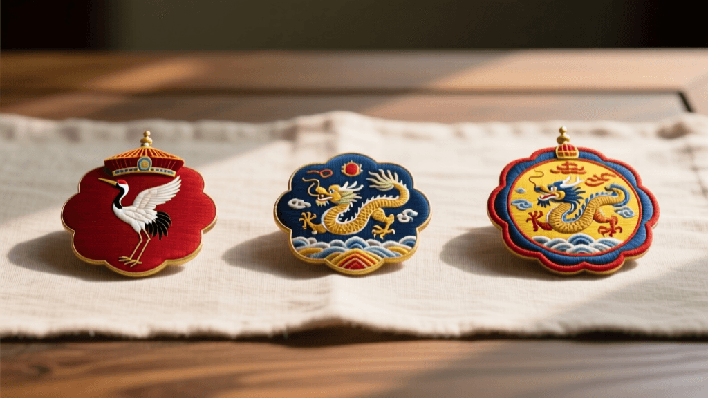 Decoding Imperial Chinese Rank Badges and Color Codes
