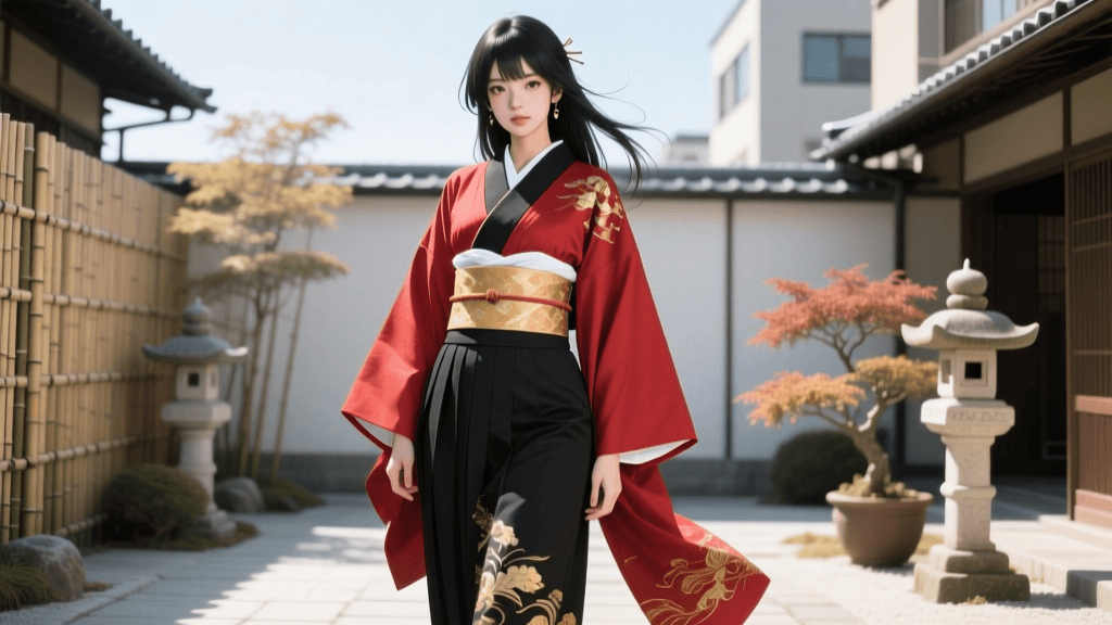 Styling Traditional Haori and Hakama for Anime Cosplay Fashion