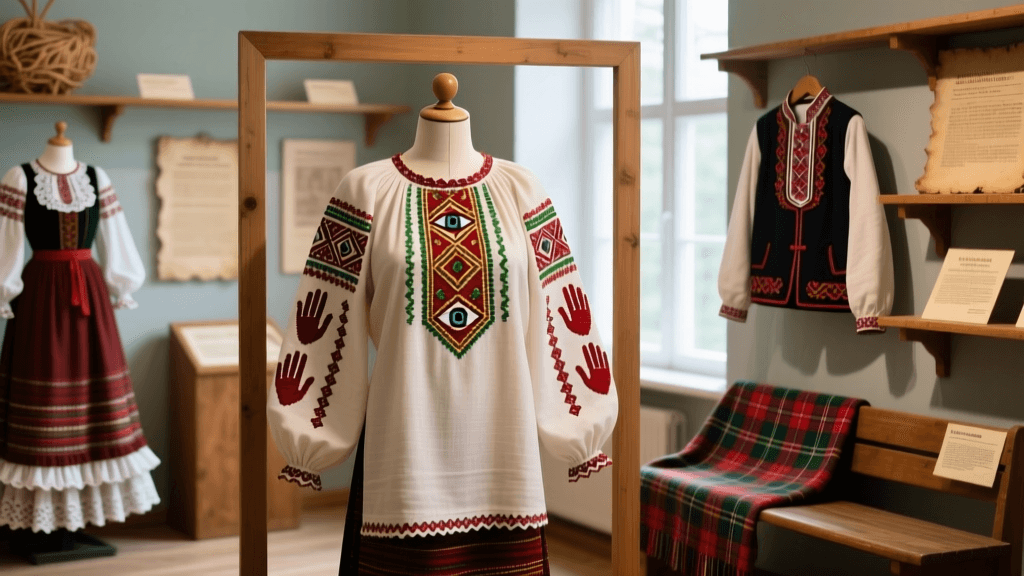 Ukrainian Vyshyvanka Embroidery Protective Motifs And Threads
