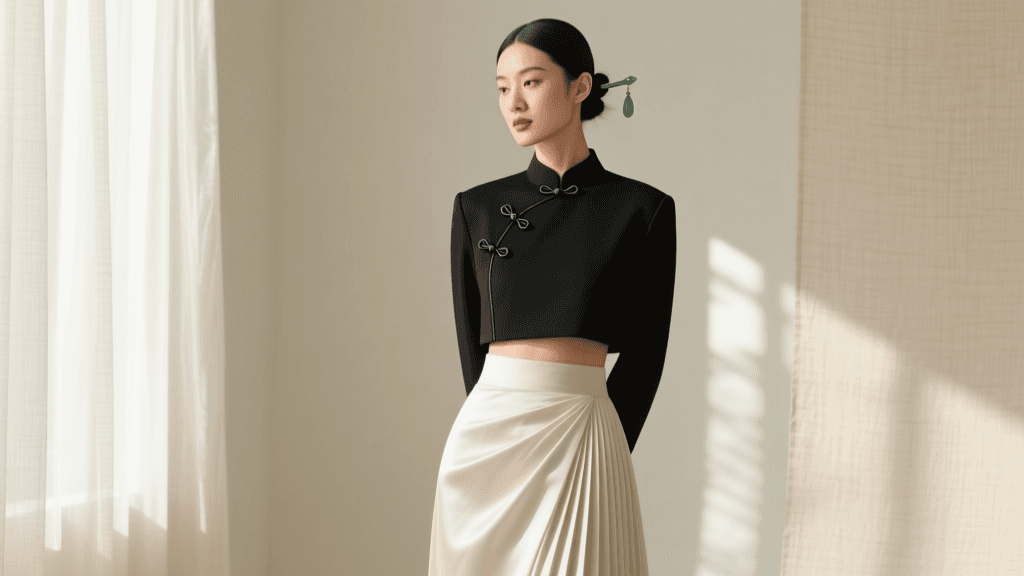 Neo-Chinese Fusion: Styling the Mamianqun Horse-Face Skirt