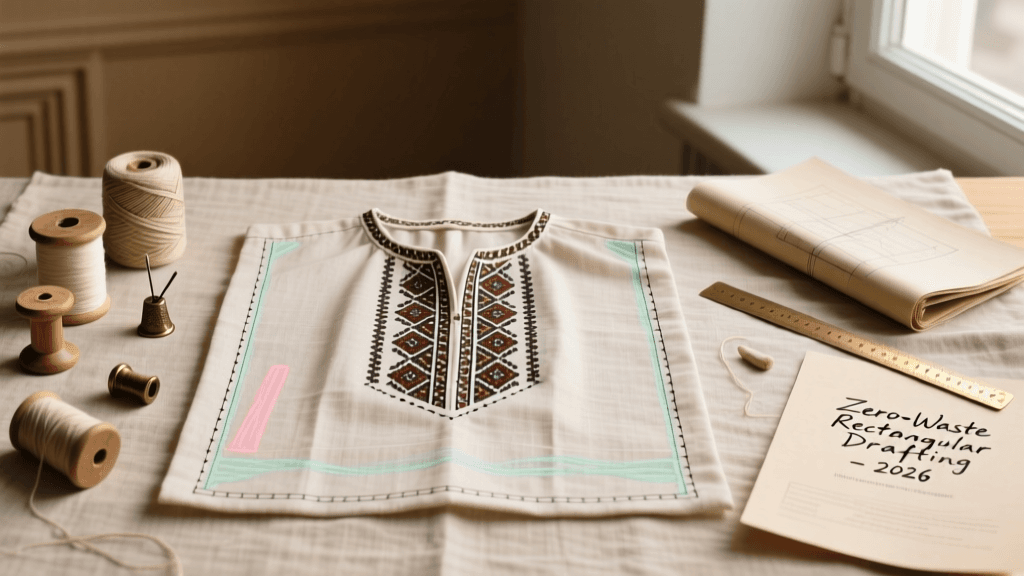 Balkan Folk Shirt Pattern Drafting: Zero-Waste Techniques 2026
