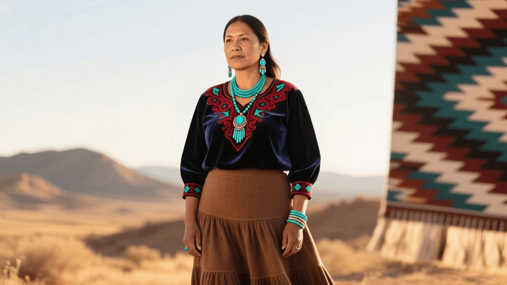 Diné Velvet Shirts & Tiered Skirts: 2026 Regalia Guide