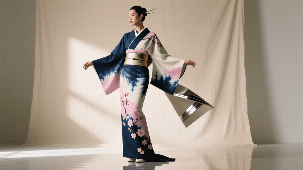 Kimono Silhouettes in Global Pop Culture and Haute Couture