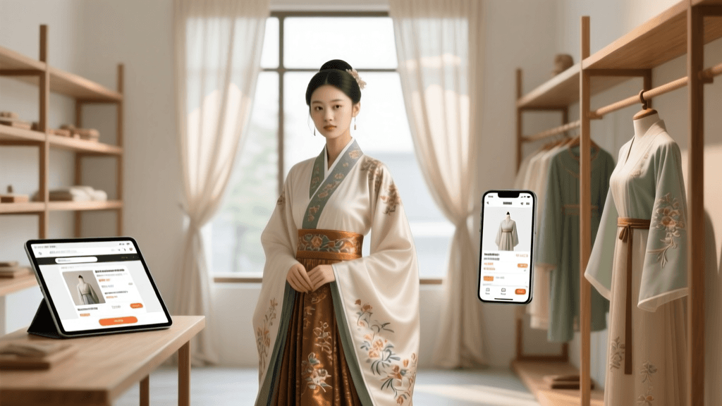 The Evolution of Hanfu Retail: From Silk Markets to E-Commerce
