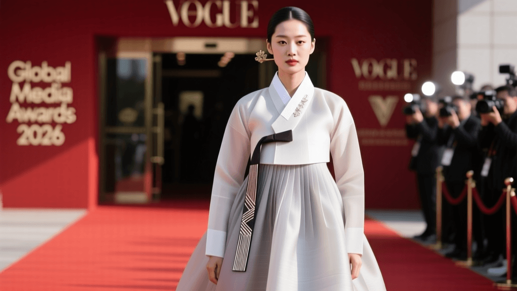 Hanbok in Global Fashion Media: 2026 Red Carpet & Screen Trends